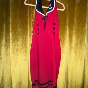 True Love Pinup Sailor Dress